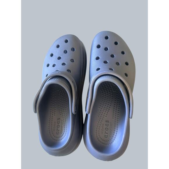 CrocsClassic Crush Clog Dusty Navy M-8, W-10, NWOT main image 8